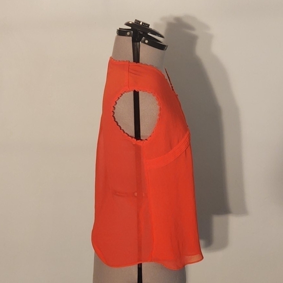 EM Orange Sleeveless Shirt Sz M - Picture 4 of 7